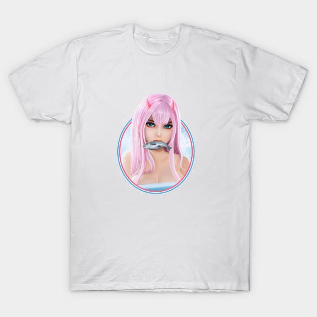 zero two T-Shirt by Vhitostore